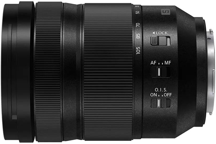 Panasonic S-R24105E LUMIX S Standardzoom Objektiv (24-105 mm, Makro, L-Mount Objektiv, F4.0, O.I.S,