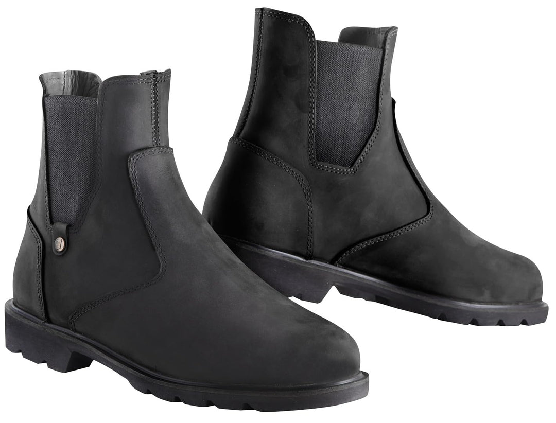 Bogotto Chelsea Motorrad Stiefel 36 EU Schwarz, 36 EU Schwarz