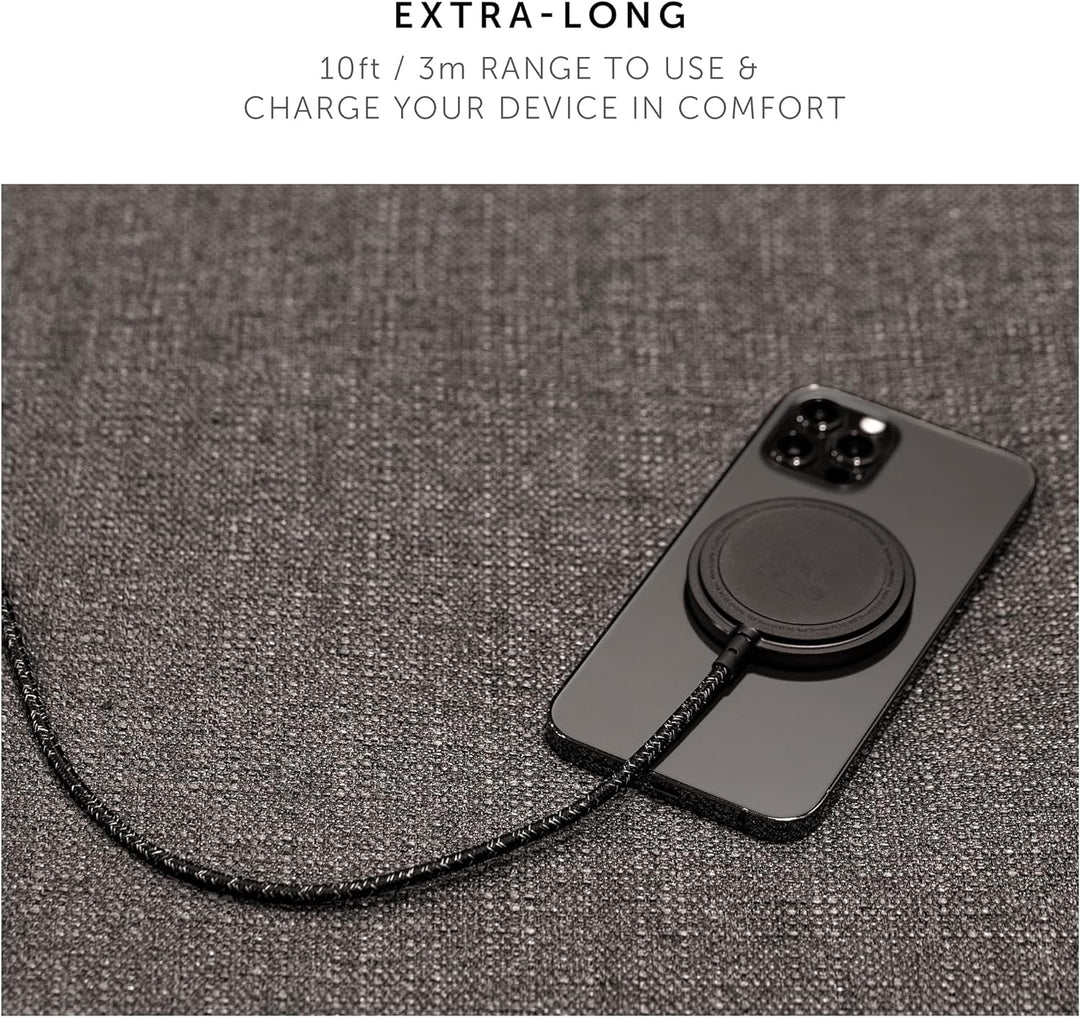 Native Union Snap Magnetisches Kabelloses Ladegerät–MagSafe-Kompatibel für iPhone 14 & iPhone 13 – I
