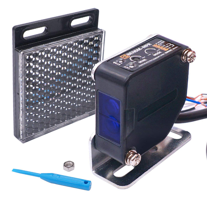 Taiss/Fotoelektrische Sensoren BEN5M 3A 24-240VDC 24-240VAC Retroreflektierende Näherungsschalter In