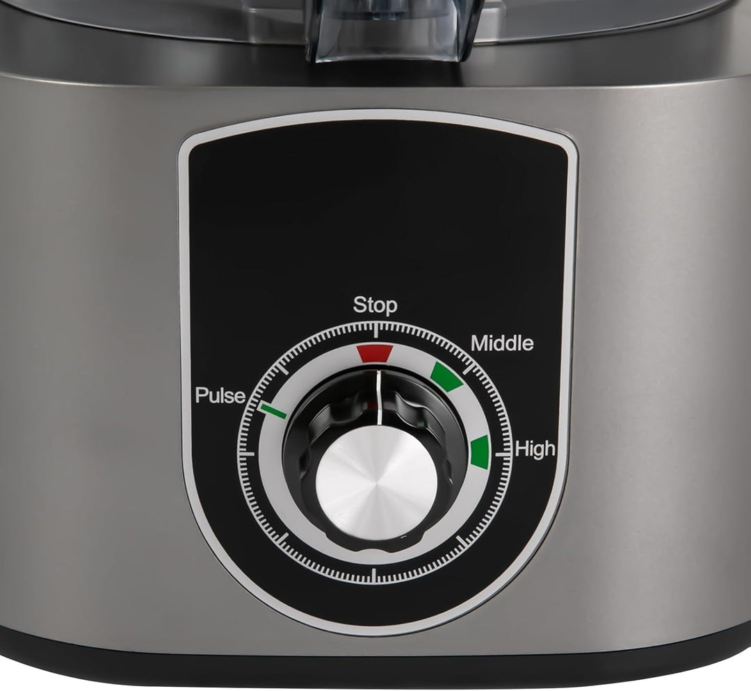 Elektrische 3-in-1 Würfelschneidemaschine 600W | 7L Edelstahl-Gemüseschneider mit 2 Würfelgrössen &