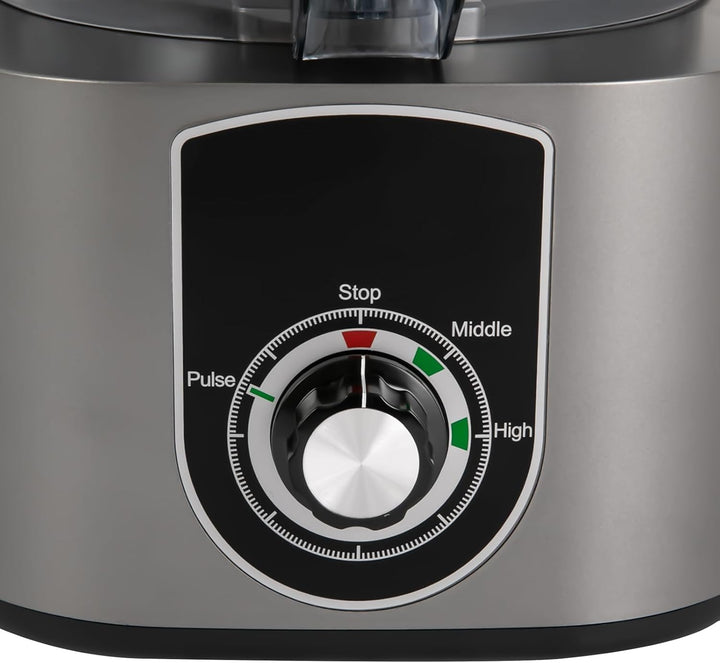 Elektrische 3-in-1 Würfelschneidemaschine 600W | 7L Edelstahl-Gemüseschneider mit 2 Würfelgrössen &