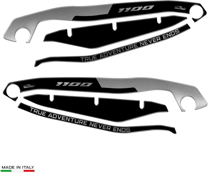 Resin Bike Aufkleber für Motorrad Kompatibel mit Honda Africa Twin CRF 1100 L 2022-2023. Handschutz