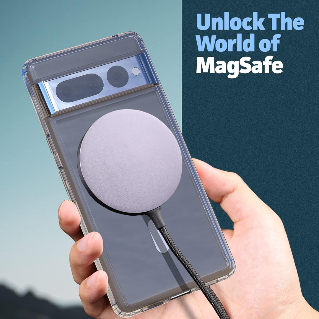 ENCASED Magnetische Brieftasche entworfen für Google Pixel 7 Pro Hülle mit Kartenhalter (kompatibel