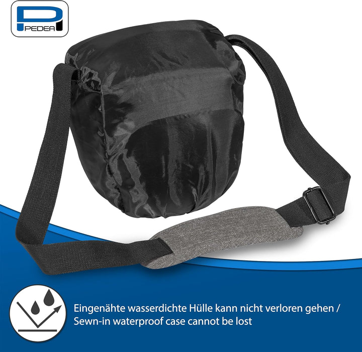 Pedea Kameratasche Fashion für Spiegelreflex DSLR SLR Spiegelreflexkamera Fototasche für DLSM System