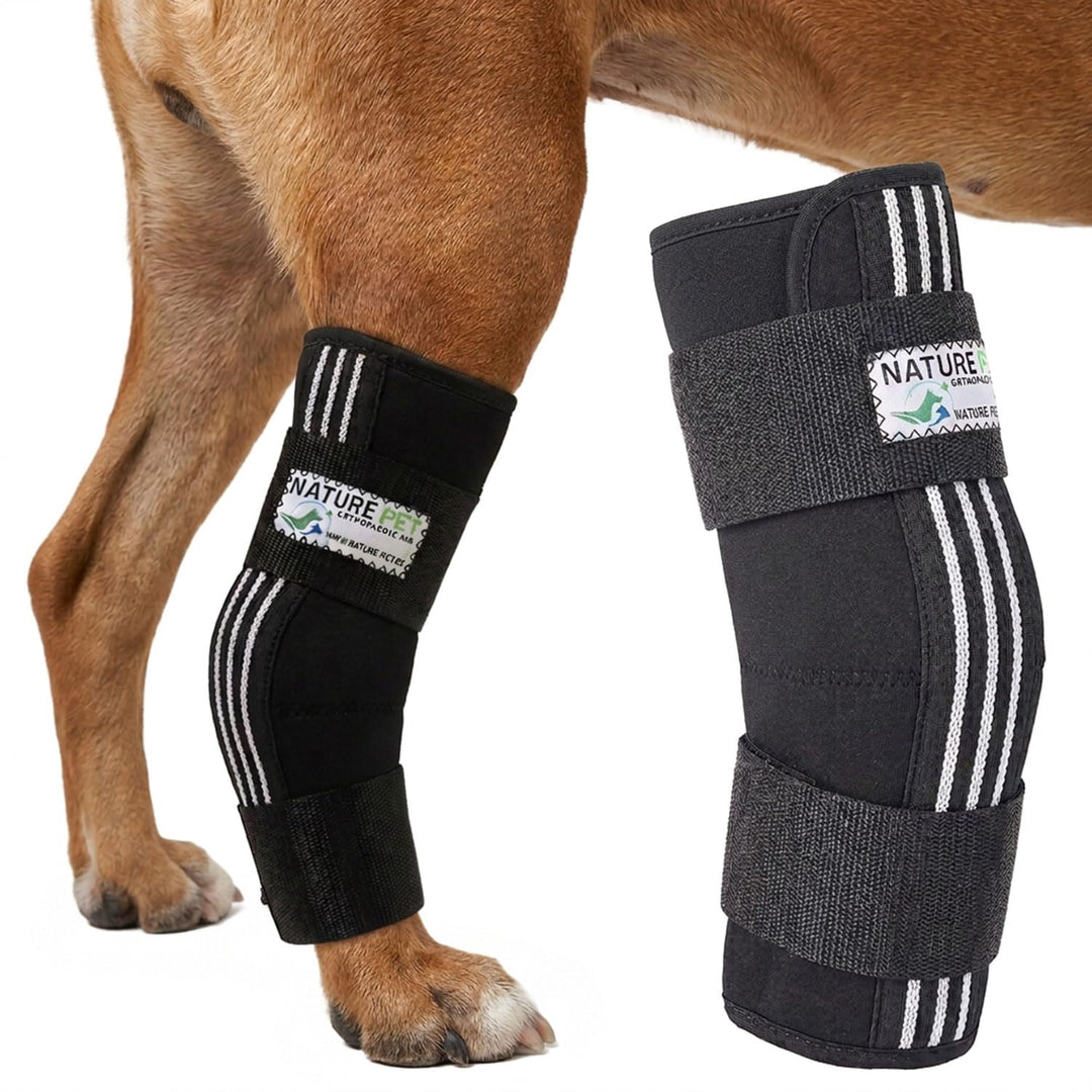 Nature Pet Tarsal- / Sprunggelenk Schutz Bandage 135° Winkel für Hunde (XS 2) 2 XS, 2 XS