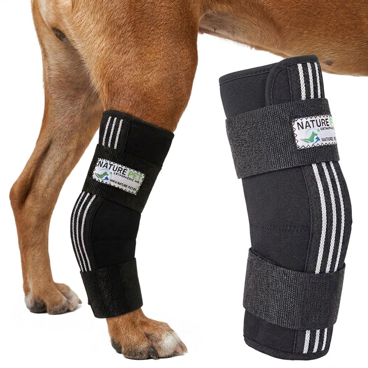 Nature Pet Tarsal- / Sprunggelenk Schutz Bandage 135° Winkel für Hunde (XS 2) 2 XS, 2 XS