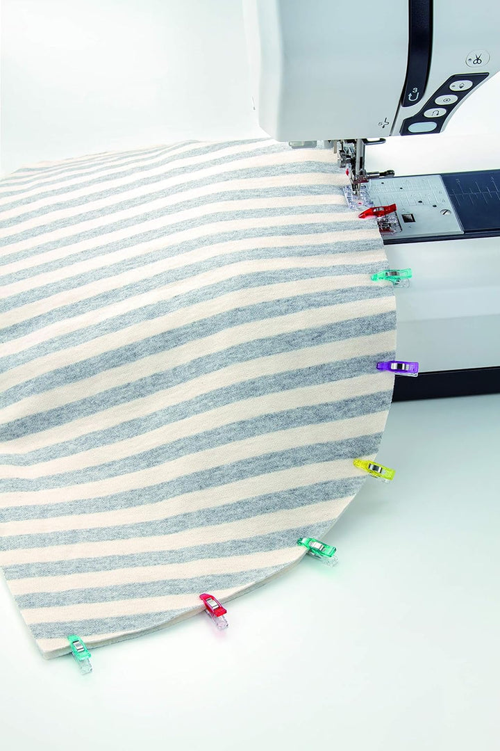 Clover Mini Stoffklammern, Kunststoff, bunt, 3189 sortiert Sortiert, sortiert Sortiert