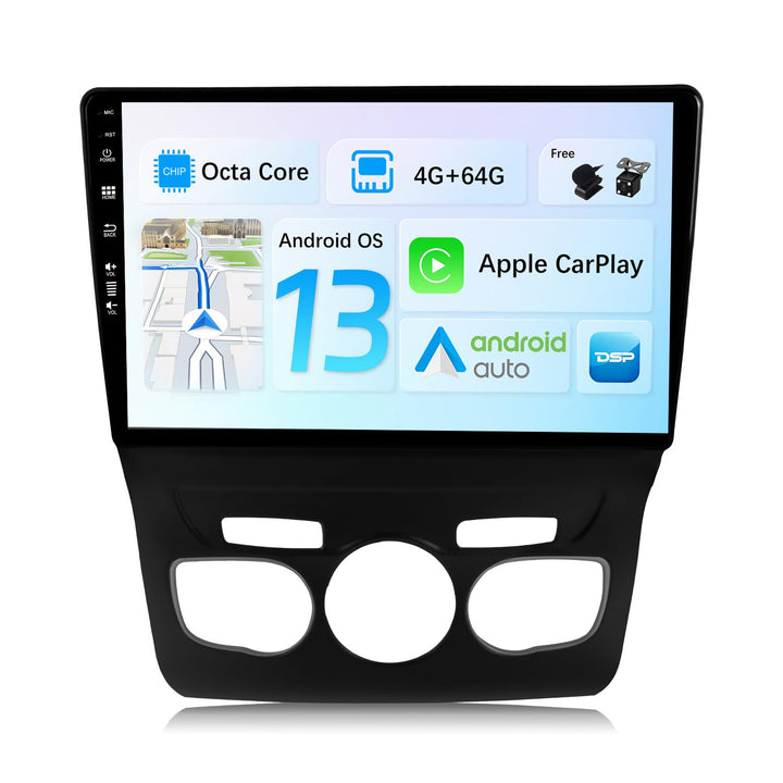 JOYX Android 13 Autoradio Passt für Citroen C4 C4L DS4 (2013-2017) - [4G+64G] -【Eingebaut DSP/Carpla