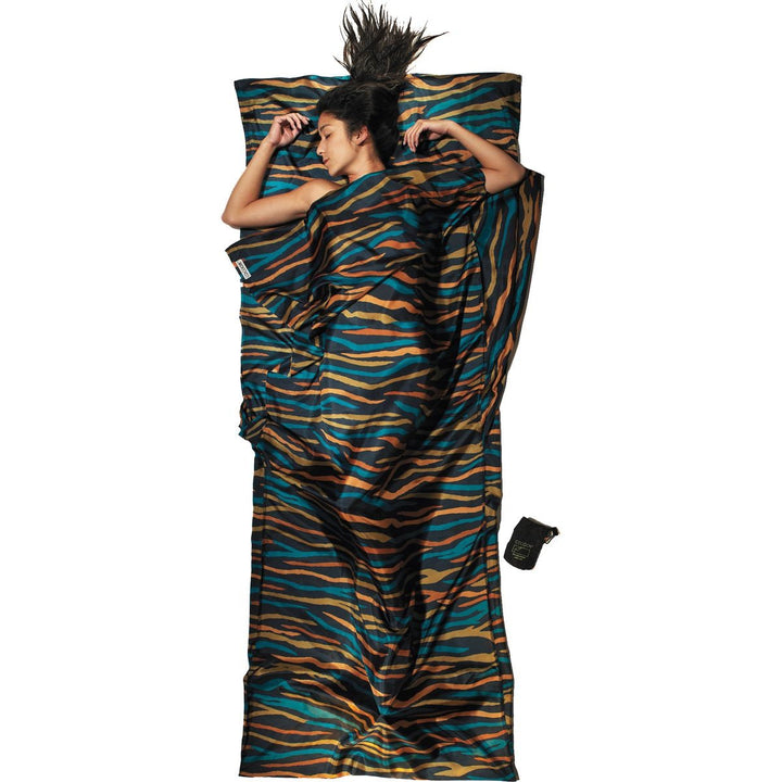 Cocoon Hüttenschlafsack aus Seide 86"x35" Afr Rainbow, 86"x35" Afr Rainbow