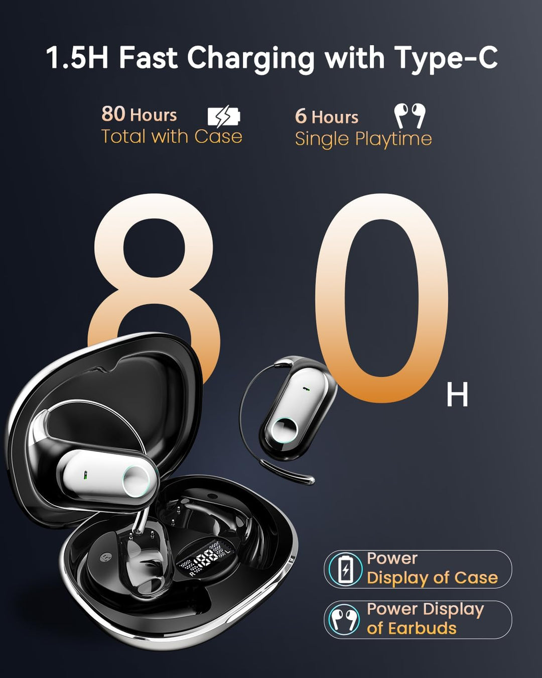 SANOTO KI Übersetzer kopfhörer, 168 Sprachen Kopfhörer Übersetzer Echtzeit, Translator Earbuds, Über