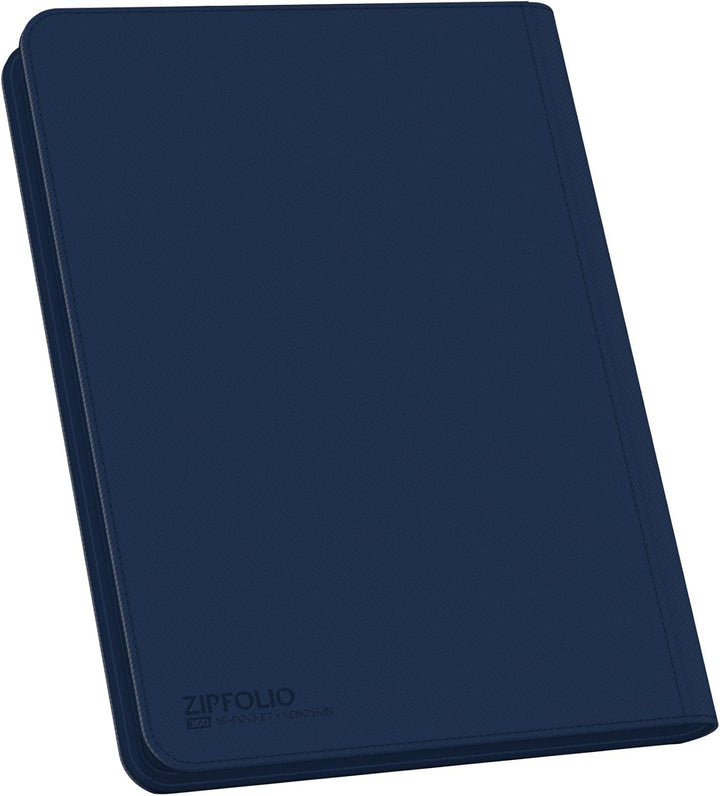 Ultimate Guard Zipfolio 360 - 18-Pocket XenoSkin Blau, Blau