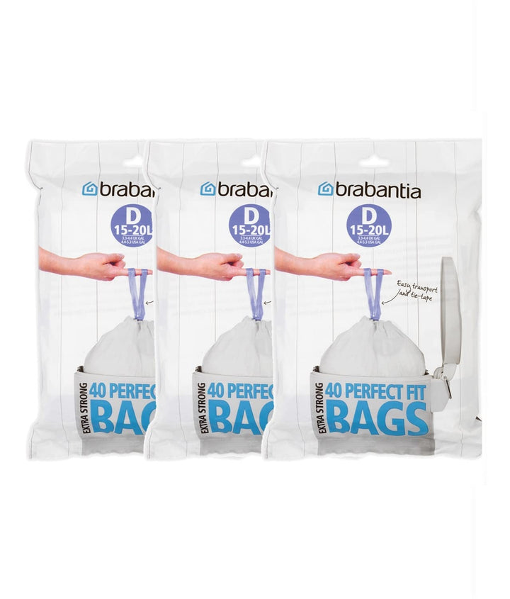 Brabantia Müllbeutel (15-20 Liter (D) (120 Stuck)), 15-20 Liter (D) (120 Stuck)