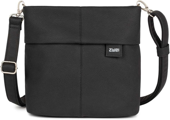Zwei M8 Umhaengetasche Nubuk-black, Nubuk-black