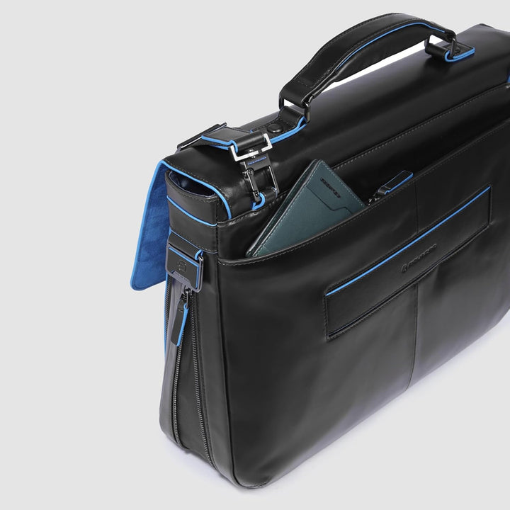Piquadro CA3111B2, Unisex-Erwachsene Aktentasche, Schwarz (Schwarz) - CA3111B2/N, Schwarz