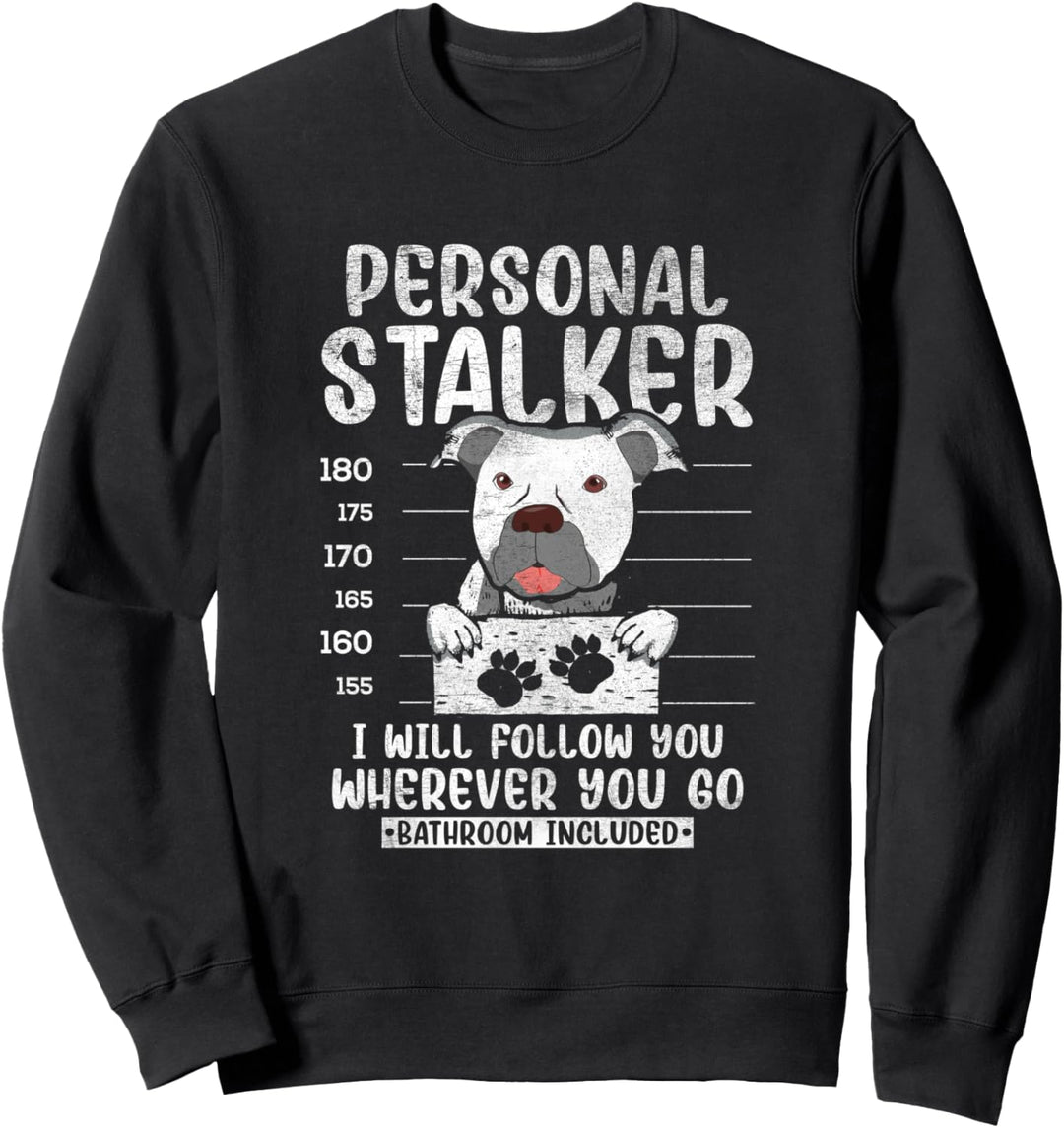 American Staffordshire Terrier Pitbull Hund Hunde Besitzer Sweatshirt