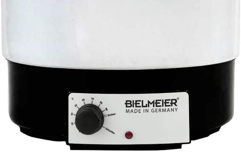 BIELMEIER Einkochautomat Emaille 2000 Watt 29 Liter BHG 680.0 Ersatzteilgarantie Made in Germany