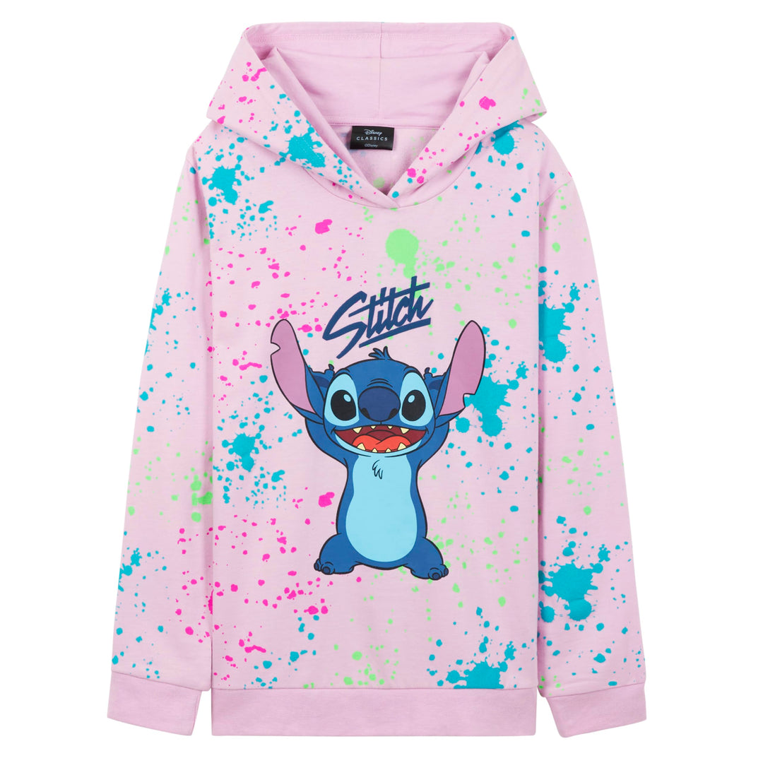 Disney Stitch Pullover Mädchen, Warm, Weich &amp; Trendy, Hoodie Kapuzenpullover für Kinder, Geschenke f
