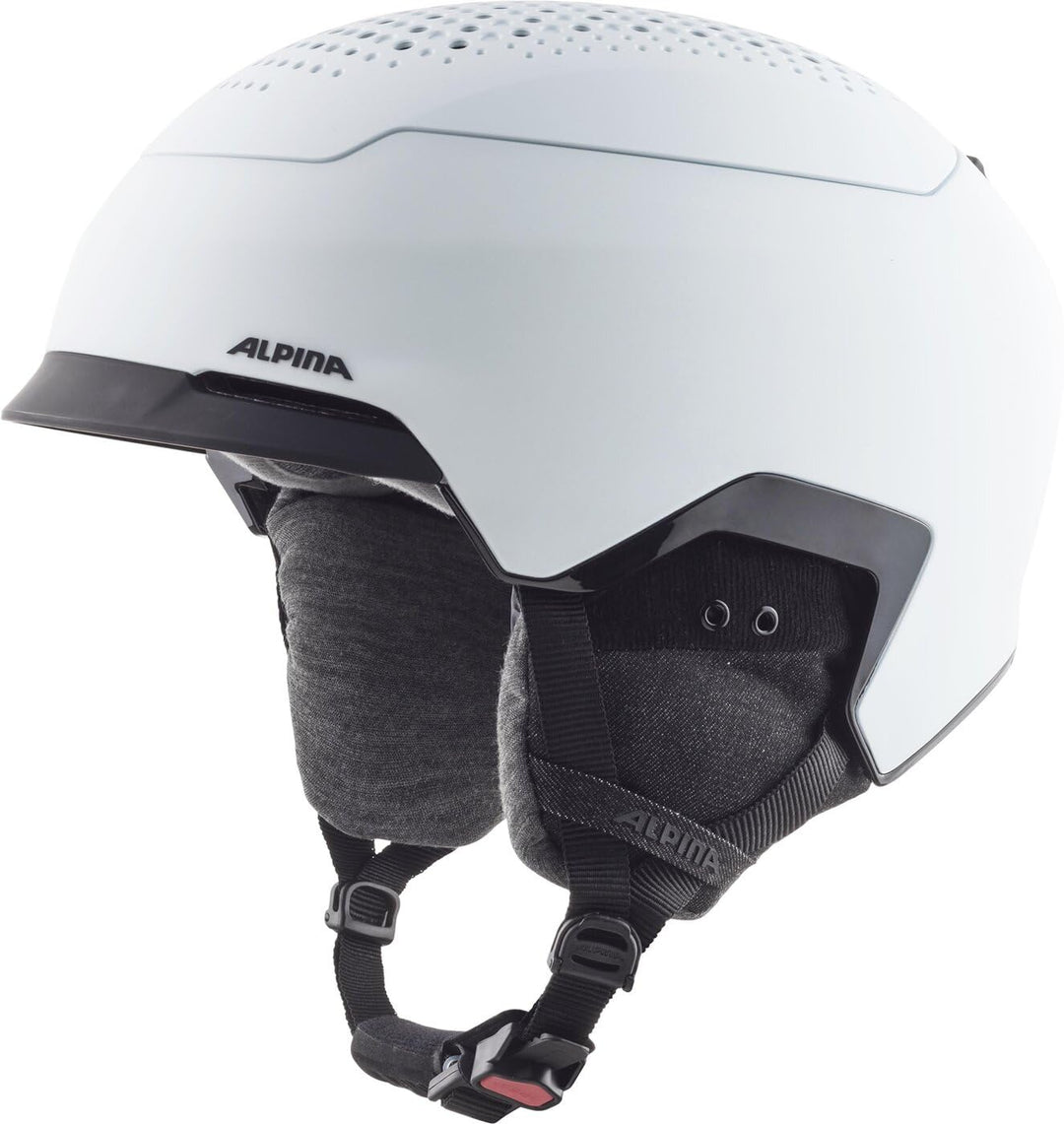 ALPINA Unisex - Erwachsene, GEMS Skihelm white matt 51-55 cm, white matt 51-55 cm