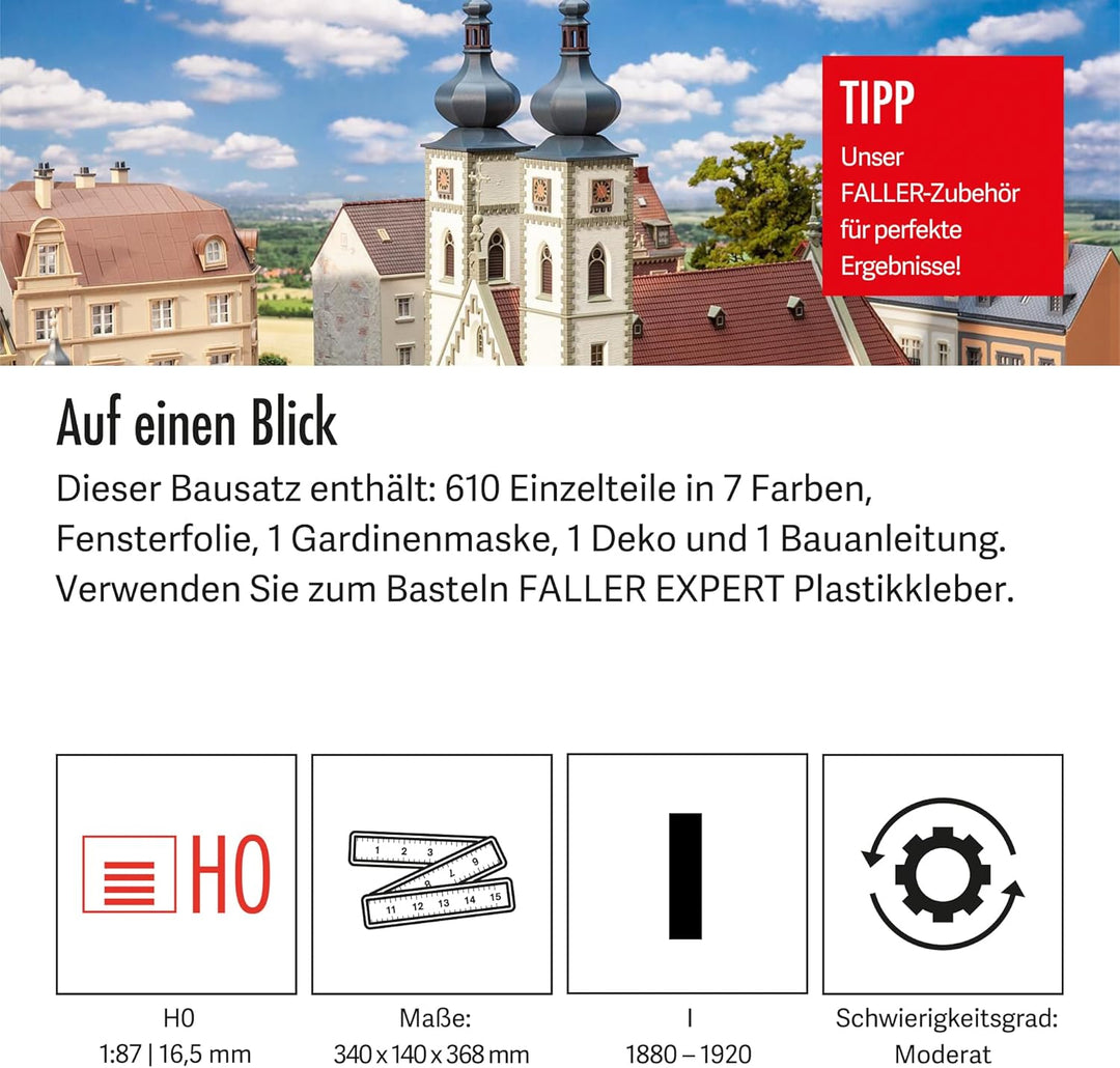 Faller 130629 H0 Stadtkirche