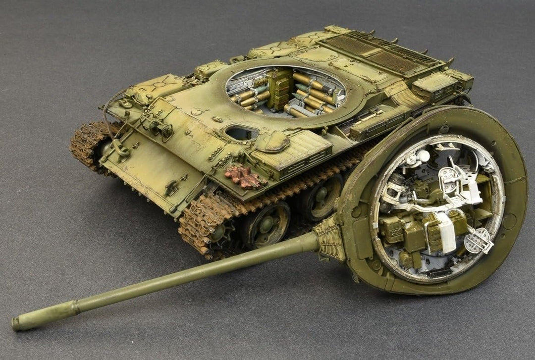 Mini Art 37022 1:35 T-55A Späte Pro. Mod. 1965 Inter.-originalgetreue Nachbildung, Modellbau, Plasti