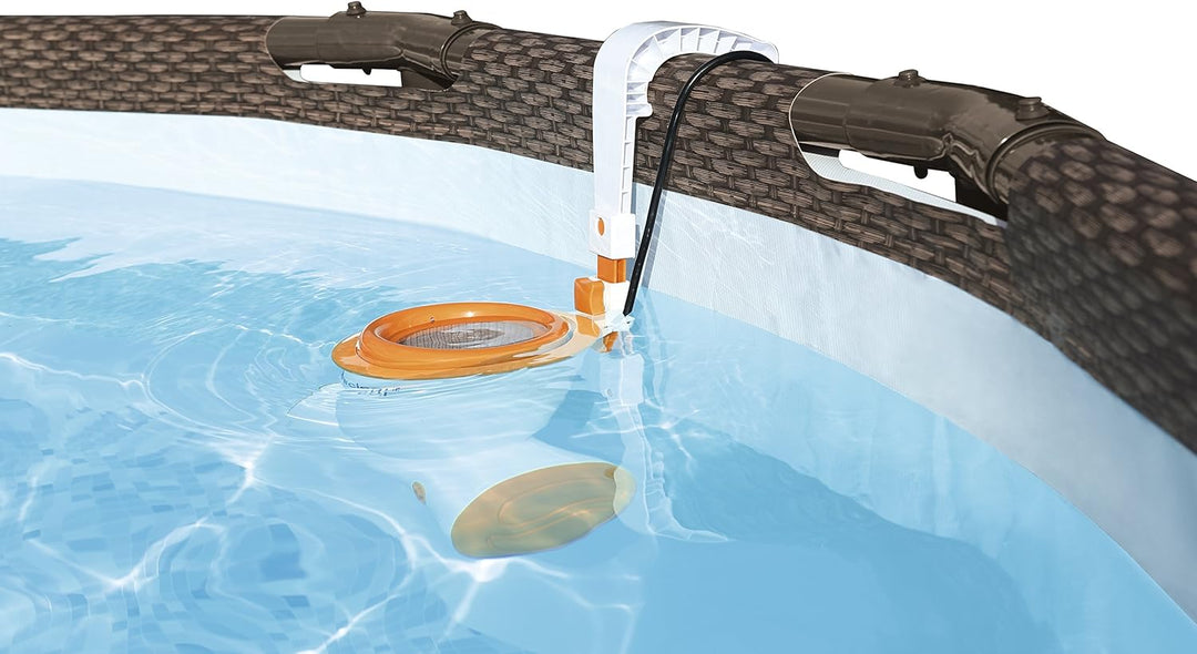 Bestway Flowclear Skimatic Einhängeskimmer/Filterpumpen-Kombination 2.574 l/h 220-240V~/50Hz, Trafo