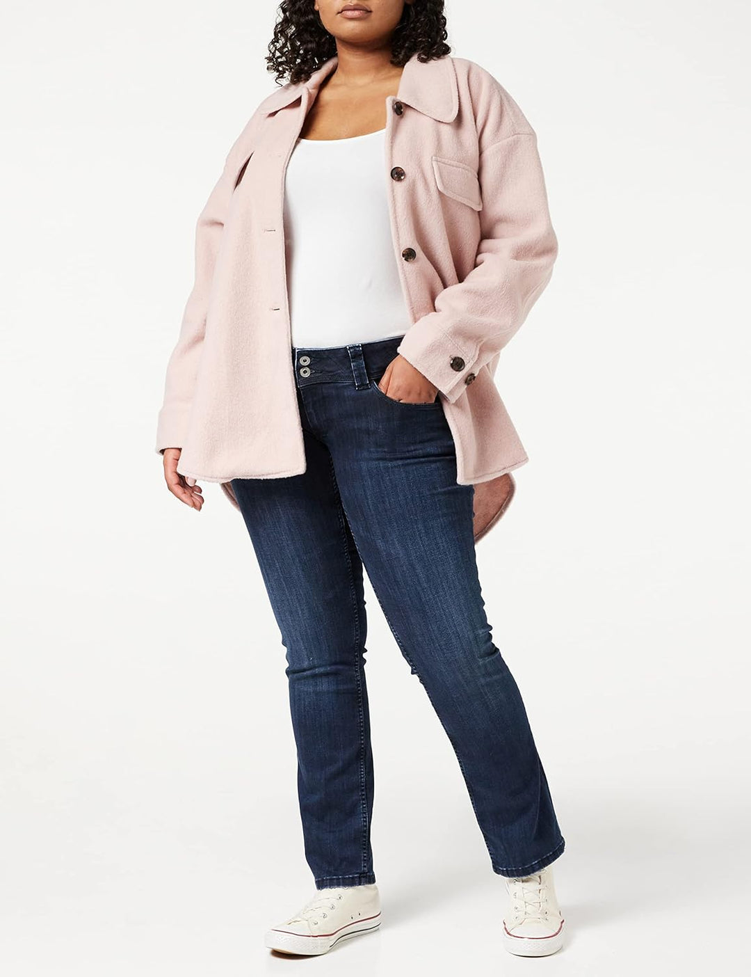 Pepe Jeans Damen Straight Leg VENUS 33W / 34L Black (Denim-vw0), 33W / 34L Black (Denim-vw0)