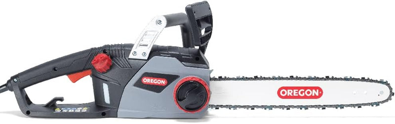 OREGON CS1400 - 2400W leistungsstarke Kettensäge Elektrisch mit 40 cm Kettenführung, 230-V-Motor, Co