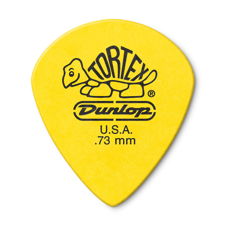 Dunlop 498R.73 Tortex® Jazz III XL, Yellow, .73mm, 72/Bag Sachet de 72 0,73mm, Sachet de 72 0,73mm