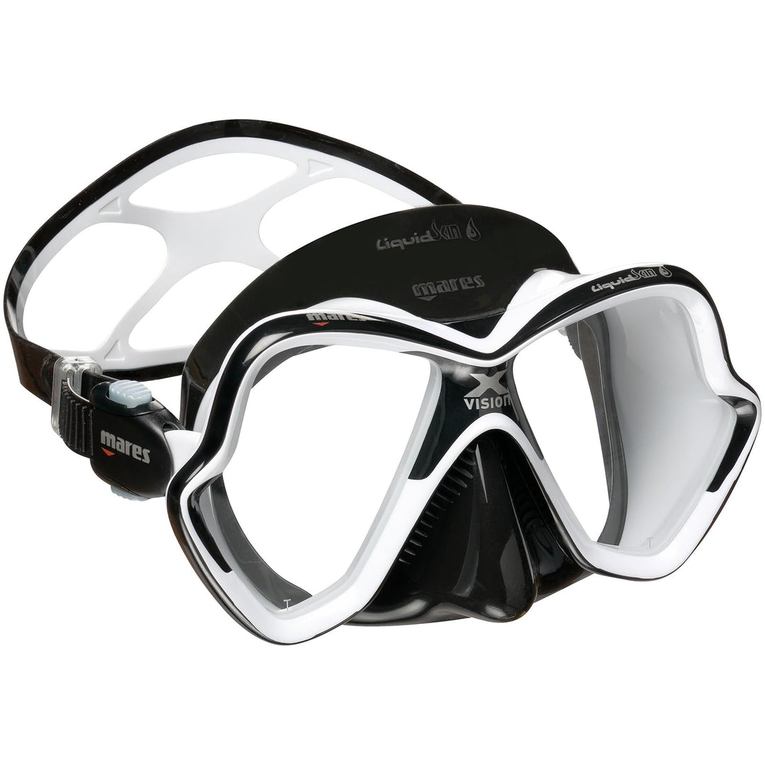 Mares X-Vision Ultra Liquidskin Tauchermaske Einheitsgrösse Weiss / Schwarz, Einheitsgrösse Weiss /