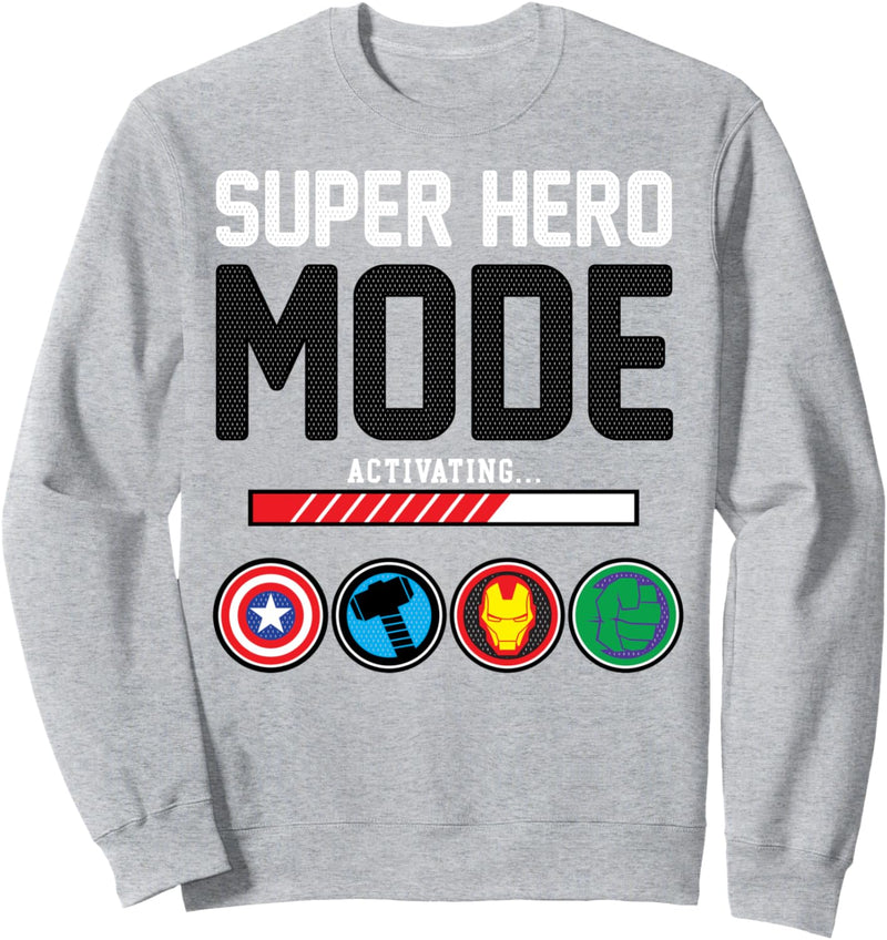 Marvel Avengers Assemble Icon Suer Hero Mode Sweatshirt