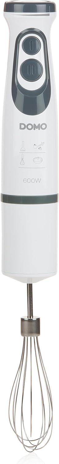 DOMO DO1089M Mixer-Set 3-in-1 600 W inkl. Messbecher weiss/grau White, White