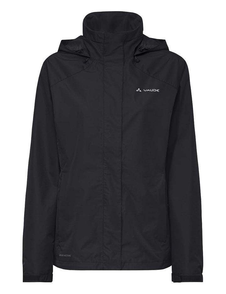 VAUDE Escape Bike Light Regenjacke Damen – Gefütterte Regenjacke mit 2-Lagen Membran, reflektierende