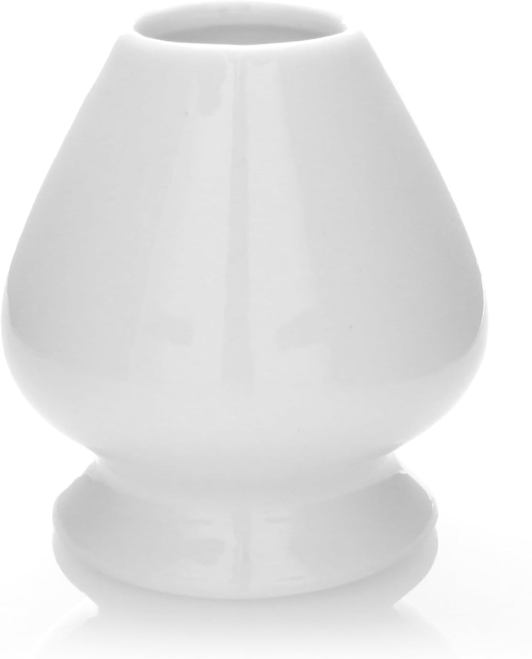 Goodwei Matcha Set mit Besen, Besenhalter und Teeschale für japanische Teezeremonie (White Marmor),