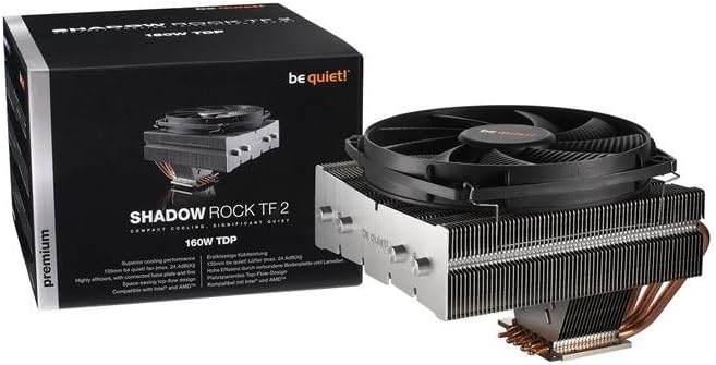 be quiet! BK003 Shadow Rock TF, CPU-Luftkühler, Top Flow Prozessorlüfter