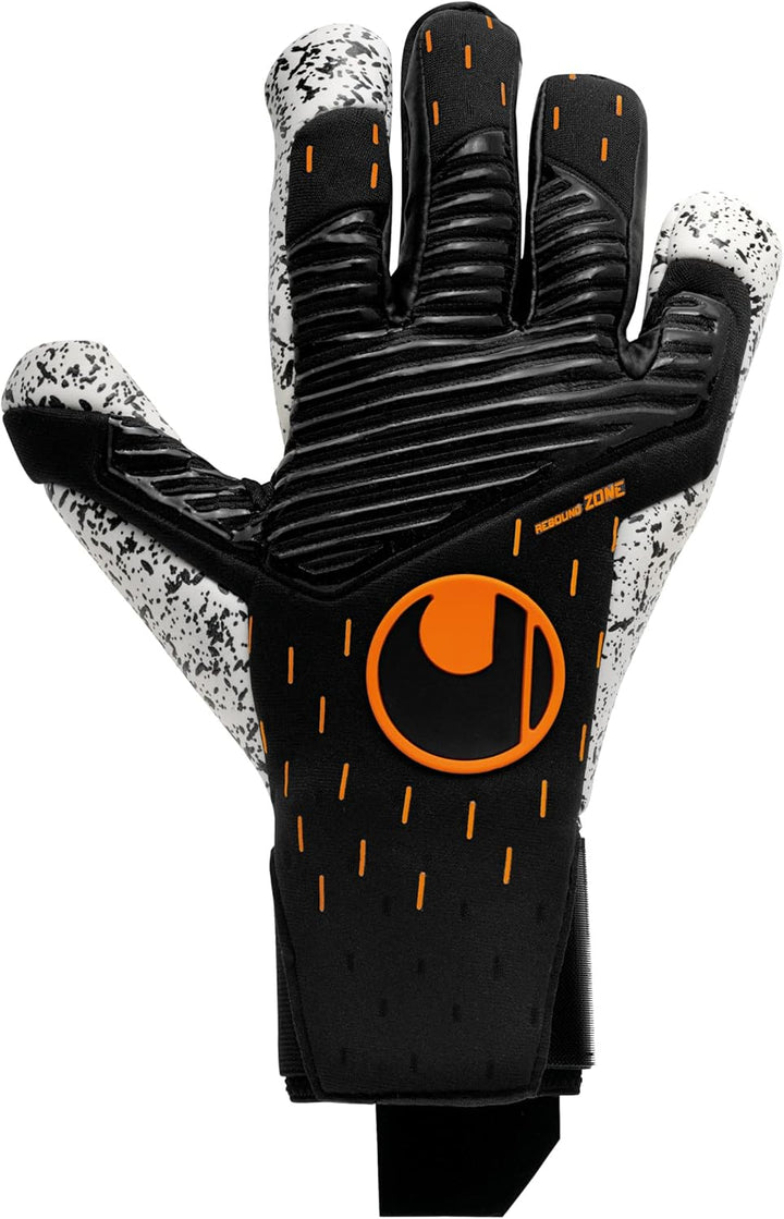 uhlsport Speed Contact Supergrip+ Torwarthandschuhe 8.5 schwarzweissorange, 8.5 schwarzweissorange