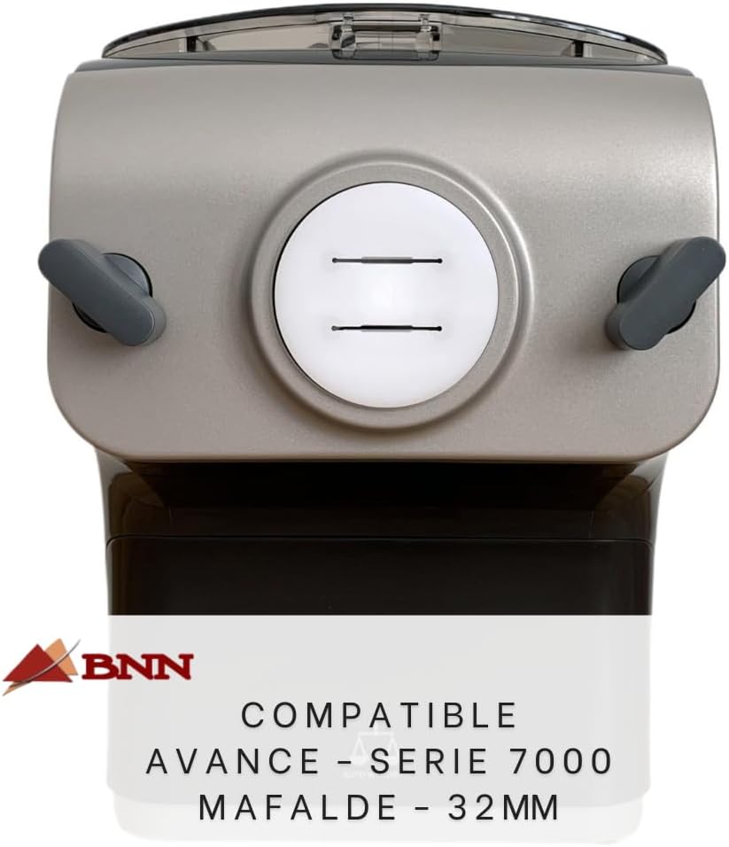 BNN – Avance/Serie 7000 - Mafalde 32mm dicke1mm-1,2mm – Pasta Disc kompatibel mit Philips Pasta Make