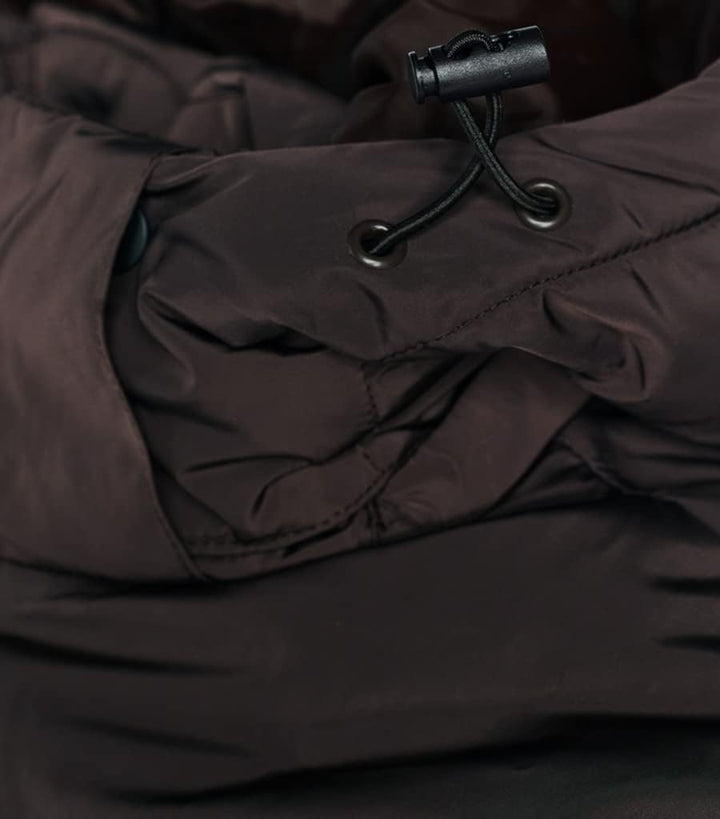 Kingsland isolierte Damenjacke, Langer Warmer Parka, wasserdichte Jacke KLsidra Grösse M XS dark bro