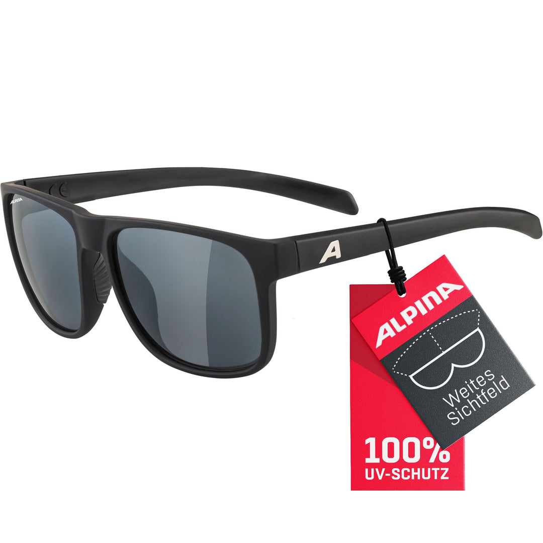 ALPINA NACAN III - Verzerrungsfreie und Bruchsichere Sonnenbrille Mit 100% UV-Schutz Für Erwachsene