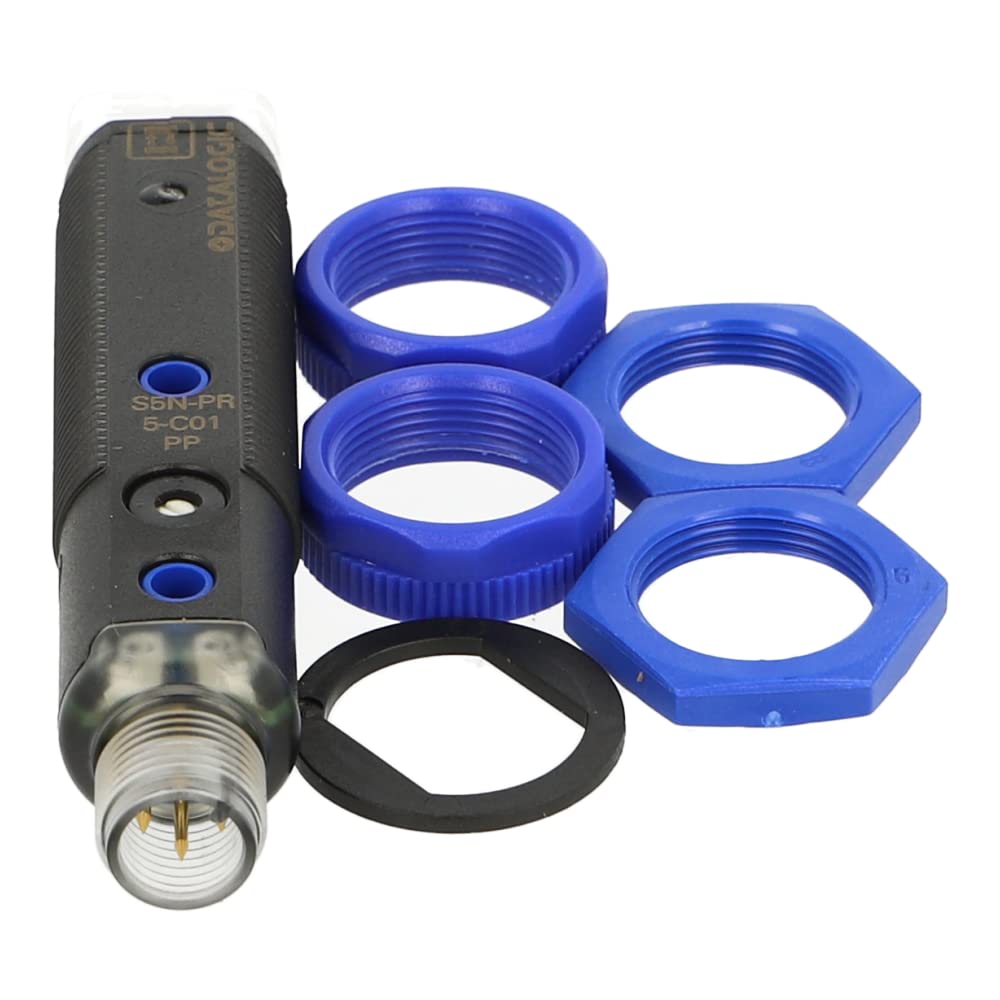 S5N-PR-5-C01-PP | 952001081 | DATASENSOR PHOTOELECTRIC SENSOR, DIFFUSE, M18, RADIAL, 700MM RANGE, PN