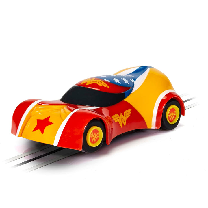 Micro Scalextric Justice League Wonder Woman Slotcar, Justice League Wonder Woman