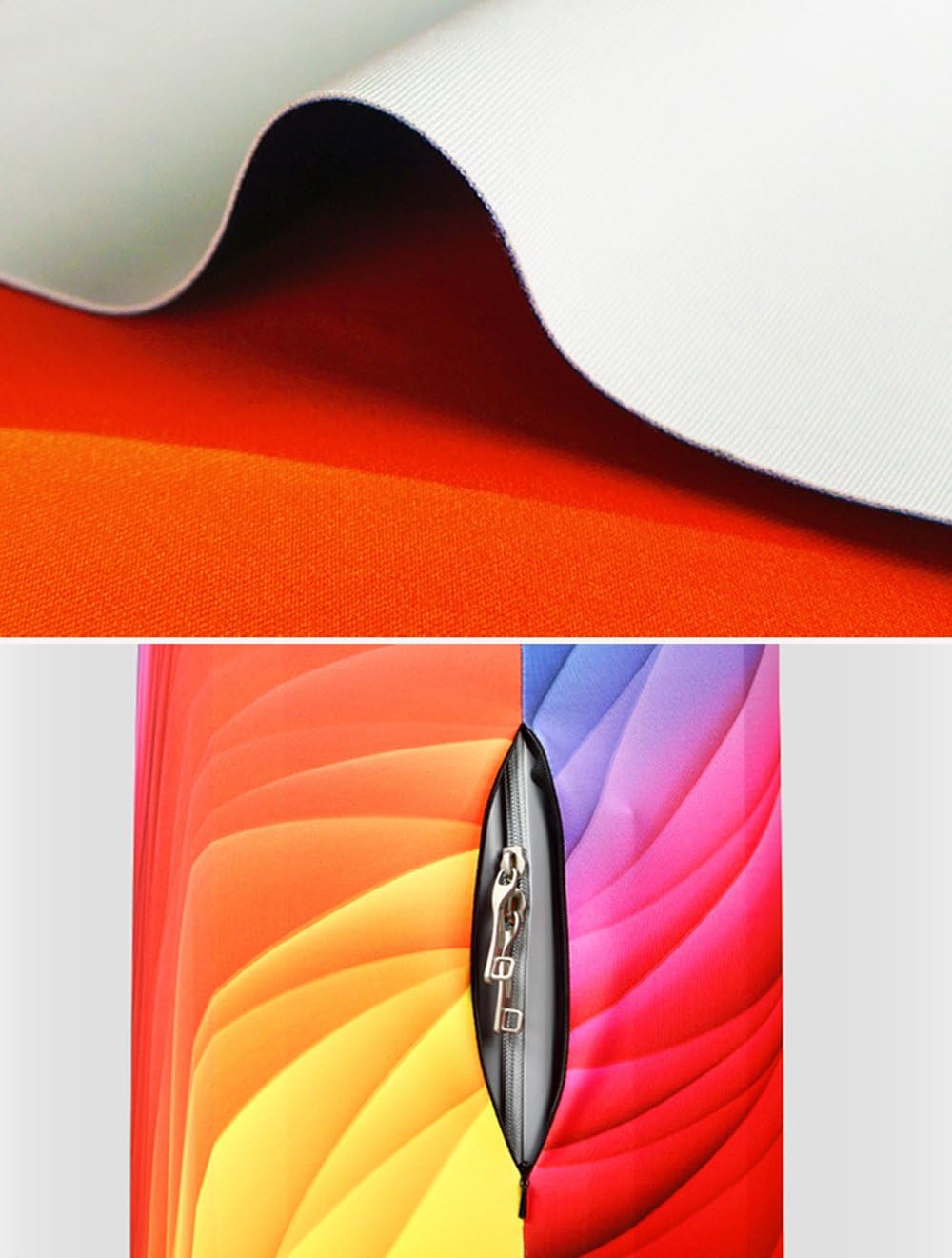 Comfysail Elastisch Reise Kofferhülle Kofferschutzhülle Koffer Schutzhülle mit Reissverschluss Lugga