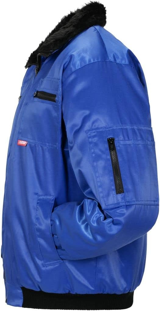 Planam Outdoor Winter Herren Gletscher Pilotenjacke kornblau Modell 0335 Grösse S Blau S, Blau S