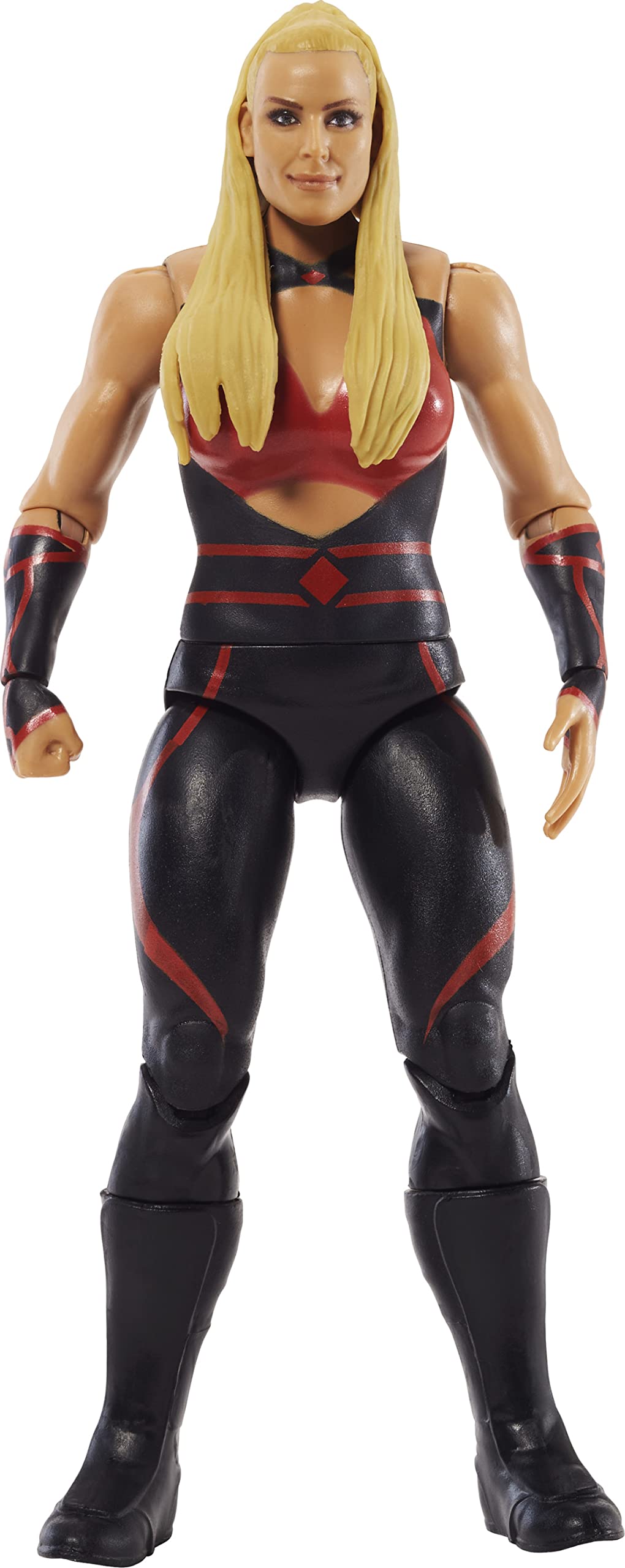 Mattel WWE Basic Actionfigur, Natalya, bewegliches 15,2 cm grosses Sammlerstück für Kinder ab 6 Jahr