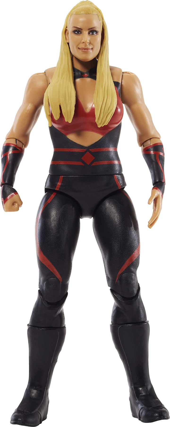Mattel WWE Basic Actionfigur, Natalya, bewegliches 15,2 cm grosses Sammlerstück für Kinder ab 6 Jahr