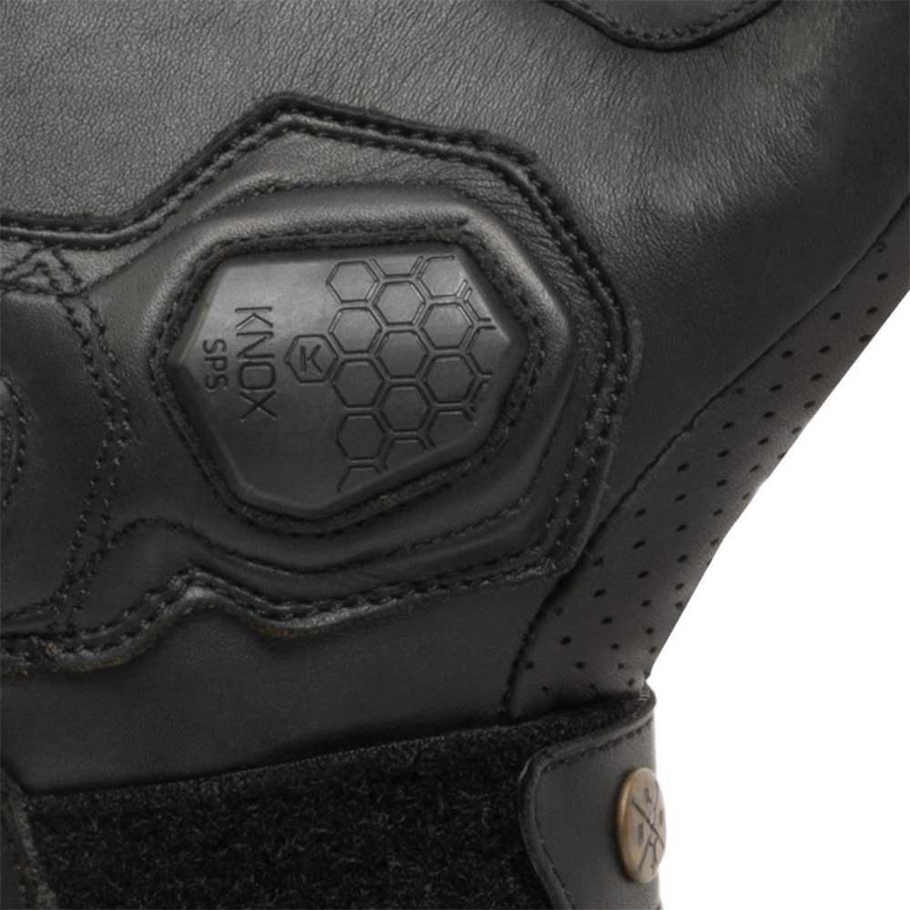 BROGER Ohio Motorradhandschuhe Herren | Rindsleder und Känguru Leder | Knox SPS Protektoren | Stossa