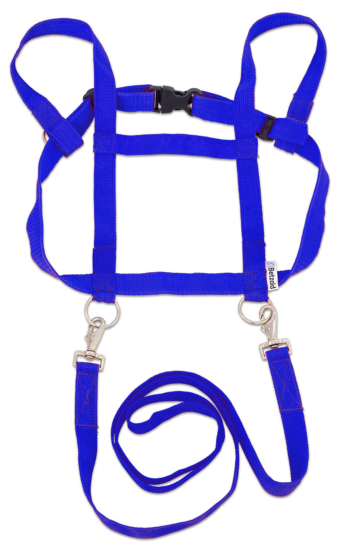 Betzold Sport - Pferde-Geschirr Kinder-Spielzeug Spielen Pferdchen-Spiele Rollenspiele Blau, Blau