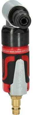 KS Tools Druckluft Winkelschleifer SlimPOWER 515.5535 19.000 U/min I Druckluftschleifer mit Geschwin