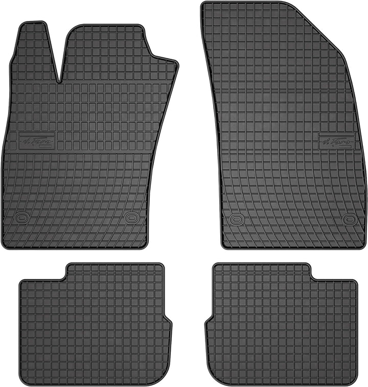 M MOTOS Gummimatten Auto Fussmatte passt für FIAT Tipo ab 2015 Verbessern Sie Ihren Reisekomfort mit