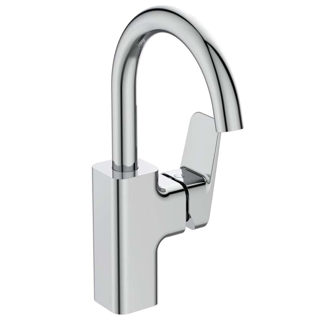 Ideal Standard BD234AA Ceraplan Waschtischarmatur ohne Ablaufgarnitur Auslaufhöhe 199mm ohne Ablaufg